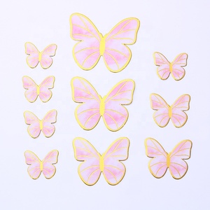 Nouveaux accessoires de pâtisserie pour fêtes <span class=keywords><strong>2022</strong></span>, accessoires pour gâteaux, décorations de cupcakes joyeux anniversaire, décorations de gâteaux papillon XQ868 - Product Image 2
