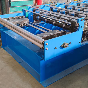 Máquina de fabricación de techos de chapa IBR trapezoidal del mercado de Zimbabue 720 Panel de techo de metal de capa galvanizada Tipo de azulejo de acero coloreado - Product Image 5