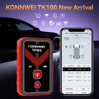 Herramienta de Programación TPMS Inalámbrica KONNWEI 2026 de 315/433mhz con 4 Sensores de Neumáticos TPMSLINK