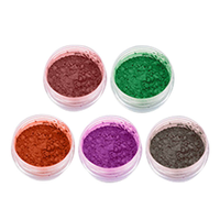 Poudre à ongles en céramique thermochromique avancée Pigment changeant de couleur sensible à la température réversible pour la conception intelligente de vernis à ongles