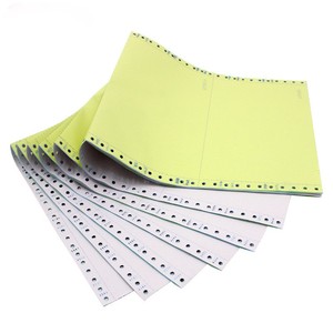 Papier autocopiant 3 plis pour imprimante, format continu, personnalisé par le fabricant, vente en gros - Product Image 2
