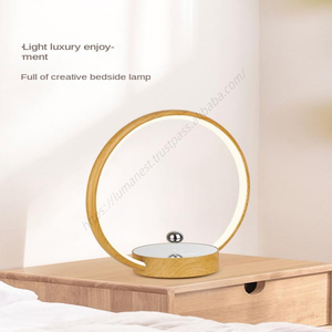 Lampe Circulaire Magnétique de Luxe Nouvelle Génération à Effet Dégradé pour Bureau, Chambre, Décoration Intérieure et Cadeau – Vente en Gros - Product Image 5