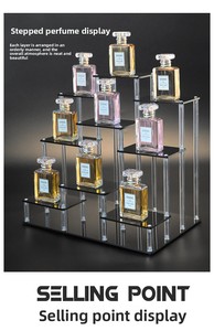 Expositor Acrílico Transparente Multicapa con Escalones para Figuras, Teteras y Perfumes - Altura de Estante de 5 cm - Product Image 6