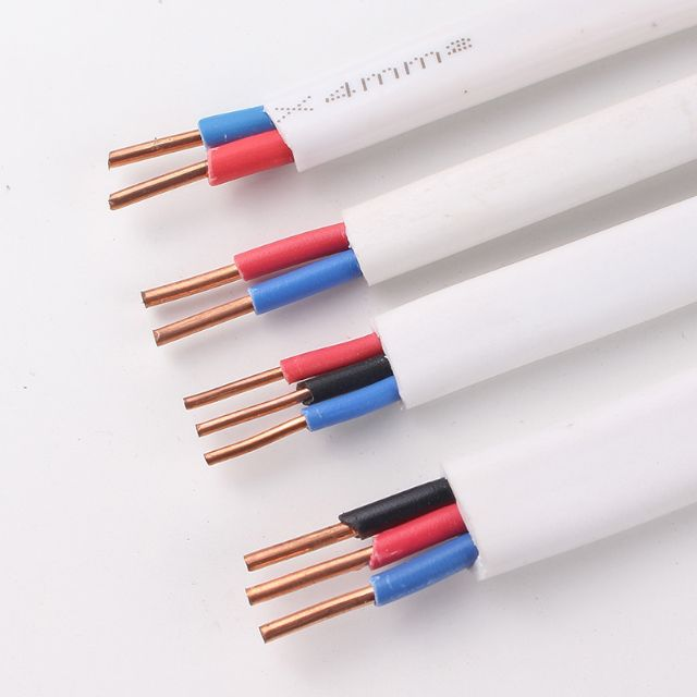 BVVB Cable Building Electrical Wire Annealed Solid / Stranded Copper Conductor