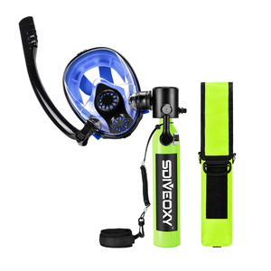 Juego de accesorios de <span class=keywords><strong>buceo</strong></span> profesional portátil de 0,5 l para <span class=keywords><strong>principiantes</strong></span>, tanque de respiración de <span class=keywords><strong>buceo</strong></span> gratuito a bajo precio - Product Image 6