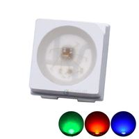 Diodes LED RGB 5V 3535 de haute qualité avec circuit intégré intégré, courant de fonctionnement de 60 mA, angle de vision de 120 degrés