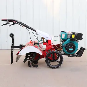 Beste Preis Landwirtschaft Maschinen Mini Rotary Grubber Zwei Räder Hand Gehen Pinne