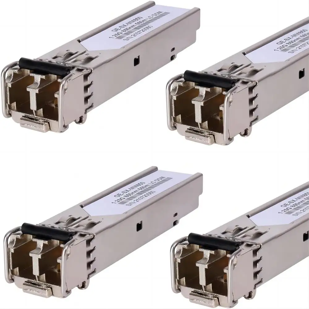 Fibra óptica transceptor de fábrica LC 1.25G Módulo SFP de fibra dupla 20KM 40KM 80KM 120KM para FTTH FTTX ISP