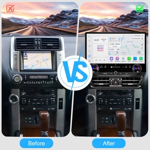 New Upgrade for Toyota Prado 2010 2013 <b>Touch</b> <b>Screen</b> Multimedia Android Car Radio Audio Auto Head Unit <b>Monitor</b> Carplay Navigation - Product Image 2