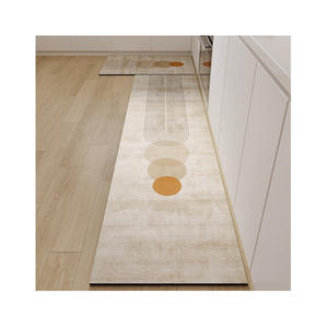 เสื่อปูพื้นห้องครัวเจียวจื้อยวน รูปทรงสี่เหลี่ยมผืนผ้า ทำจากดินไดอะตอมเมียส ป้องกันการลื่น ลายเรขาคณิต สไตล์โมเดิร์นมินิมอล - Product Image 3