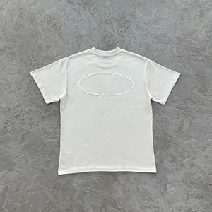 Camiseta Casual de Manga Corta para Hombre, 100% Algodón, Cuello Redondo, con Estampado de Alcatraz, Estilo Hip-Hop Urbano Americano - Product Image 5