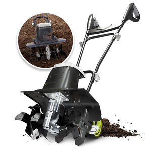 Cultivador Eléctrico Multifuncional para Jardín, Motor de 12 Amperios, Dientes de Acero, Alta Eficiencia, Ahorro de Trabajo, Ancho de Trabajo de 21 Pulgadas - Product Image 3