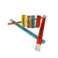 Bracelet d'admission personnalisable, imperméable, vert, style antique, en papier, avec code QR, impression numérique pour événements promotionnels et fêtes