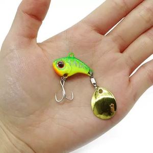 Leurre VIB Micro Tail Spinner personnalisé avec hameçons en acier haute teneur en carbone pour la pêche au brochet en eau salée et en rivière - Product Image 3