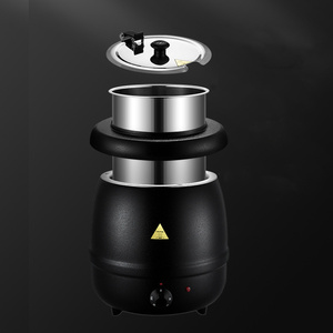 Pentola Riscaldante per Catering e Ristoranti da 10L in Acciaio Inox 304, Scaldavivande per Buffet - Product Image 5