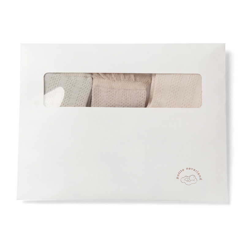 Простые Стильные носки из органического хлопка для маленьких девочек и мальчиков, подарочный набор для малышей