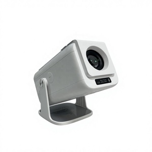 Projecteur LCD portable à mise au point automatique 1080P compatible 4K, Android 14, mini projecteur de cinéma maison, lampe de projection offerte - Product Image 5