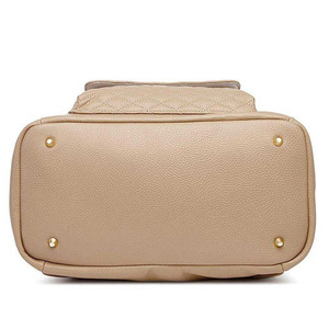 Prix poussette organisateur Convertible <span class=keywords><strong>sac</strong></span> à couches <span class=keywords><strong>sac</strong></span> à dos en cuir nouveau Design grande capacité PU Plaid bébé Nappy <span class=keywords><strong>sac</strong></span> usage quotidien - Product Image 2