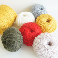 Nouvel arrivage, fil synthétique 30% laine acrylique mélangé, 4mm 70% nm/1, 80g, laine, crochet, tricot à la main, fil fantaisiste, 80g, boule, nouveau
