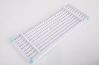 Système HVAC Registres d'air en aluminium Ventilateurs Barre linéaire Grille pour mur