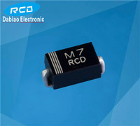 Diode redresseuse GPP STD 1A 1000V M7, diode redresseuse à montage en surface, emballage SMC