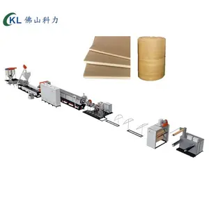 PLA foam sheet extruder machine for biodegradable disposable food container