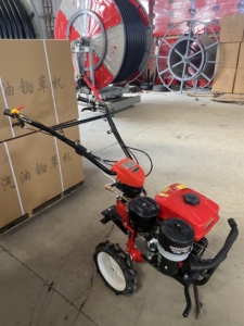 <span class=keywords><strong>Mini</strong></span> motoculteur, petit cultivateur agricole, motoculteur rotatif à essence, machine de préparation du sol pour jardin, à pousser à la main - Product Image 4