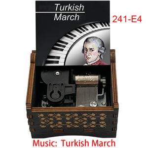 Marzo turco carillon in legno <span class=keywords><strong>Alla</strong></span> melodia <span class=keywords><strong>Turca</strong></span> 18 Note vento movimento pianoforte musicale speciale regalo per gli amici festa di compleanno - Product Image 5