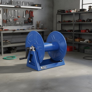 Carrete de manguera manual de 1/2 x 225 pies para manguera de aire de hidrolavadora de uso industrial - Product Image 2