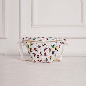 กระเป๋าคาดเอวเด็กพิมพ์ลายการ์ตูนแฟชั่น คุณภาพสูง ผ้าไนลอนกันน้ำ สายปรับได้ ซิปปิด พกพาสะดวก - Product Image 4