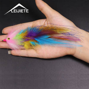 De pêche Leurres Pêche En Eau Salée Saumon Pike <span class=keywords><strong>Streamer</strong></span> Muskie en Mer À La Mouche La Truite Pêche À La Mouche Leurres - Product Image 2