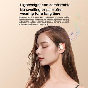 หูฟังไร้สาย Air Pro TWS แบบเกี่ยวหู แบตเตอรี่ใช้งานได้นาน ตัดเสียงรบกวน เหมาะสำหรับเล่นกีฬา ฟังเพลง เล่นเกม หูฟังสเตอริโอไร้สายแบบทรูไวร์เลส - Product Image 5