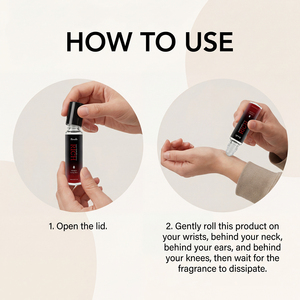 Olio Profumato Roll-On da 10ml per Uomo, Fragranza Orientale Legnosa, Lunga Durata, Lussuoso, Portatile, Mini <span class=keywords><strong>Profumo</strong></span> Concentrato da Viaggio - Product Image 6