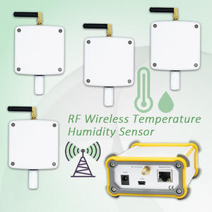 Sensor inalámbrico de temperatura y humedad de 4 canales para agricultura IoT, registrador de datos multicanal - Product Image 1
