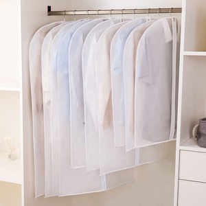 Matériau écologique PEVA résistant à la saleté vêtements imperméables housse de vêtement PEVA suspendre vêtement costume manteau <span class=keywords><strong>sac</strong></span> - Product Image 3