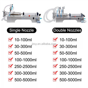 100-2500ml pistón neumático líquido pasta relleno champú vino leche <span class=keywords><strong>miel</strong></span> vinagre aceite detergente mantequilla de maní máquina de llenado - Product Image 5