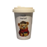 Ceranva Logo personnalisé motif animal voyage tasse en céramique tasses à café pour la vente en ligne boutique