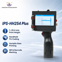Imprimante à jet d'encre portable IPS-HH254 Plus avec batterie de 8 heures et écran tactile couleur