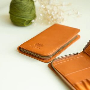 Lotus Yarns Genuine Leather Interchangeable <strong>Needle</strong> <strong>Cases</strong> with Zipper for Storing Organizing Interchangeable <strong>Needles</strong> Accessories - Product Image 6