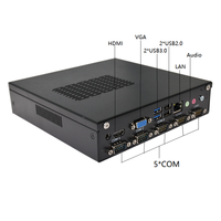 Precio de fábrica F100 Mini PC Box Laser Engraver 12th/13th Gen CPU3825U I5/I7/I9 Computadora industrial integrada con 1 año de garantía