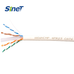 OEM Cat6 UTP LAN Cáp Nhà Máy Giá 4 cặp Rắn Đồng Trần <span class=keywords><strong>lsoh</strong></span> 1000ft linh hoạt CAT6E Cáp LSZH 305 m/hộp - Product Image 3