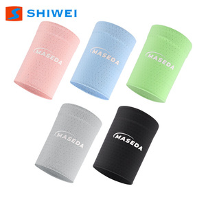 Maxda – bracelet de sport rafraîchissant, haute élasticité, évacuant la transpiration, pour le badminton, utilisation estivale, unisexe, rose, vert, gris, noir - Product Image 5