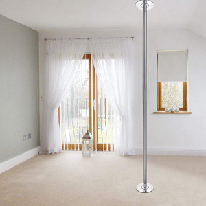 Kit d'entraînement de pole dance en acier inoxydable de 45 mm, rotation à 360°, amovible, installation facile, fonctionnalités réglables, <span class=keywords><strong>fitness</strong></span>, OEM - Product Image 6