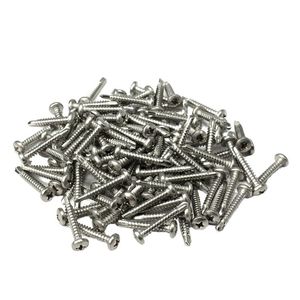 Tornillos de Concreto Roscados de Alta Resistencia, Autoperforantes y Autorroscantes, con Cabeza Hexagonal de Acero al Carbono Galvanizado en Zinc Amarillo - Product Image 1