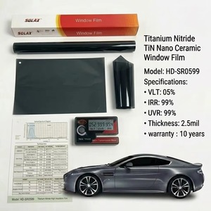 Película de Protección para Vidrios de Auto, Nano Cerámica de Nitruro de Titanio New Vision, Anti-Reflejante y Resistente a la Decoloración - Product Image 2