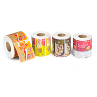 Kertas Label Inkjet Gloss atau Matte 8.5 Inch, Label Perekat PP Inkjet, Label BOPP Inkjet untuk Printer C3500 C6500 C7500