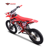 Moto tout-terrain 140cc avec moteur YX 4 temps, roues 19/16, démarrage électrique, Pit Bike