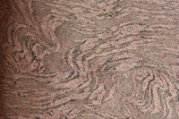 Dalle de granit Dragon de Californie de luxe, rose beige, veines grises ondulées, pierre naturelle polie pour plan de travail de cuisine et projet de meuble-lavabo