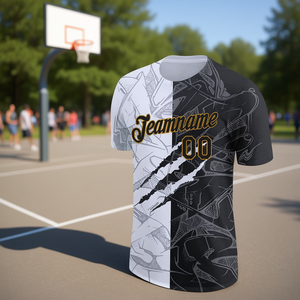 เสื้อยืดกีฬา Nestrue แบบสั่งทำพิเศษ พิมพ์ลายแบบ Sublimation สำหรับผู้ชาย แขนสั้น คอกลม ผ้าโพลีเอสเตอร์ผสมคอตตอน แห้งเร็ว ทรงปกติ - Product Image 2