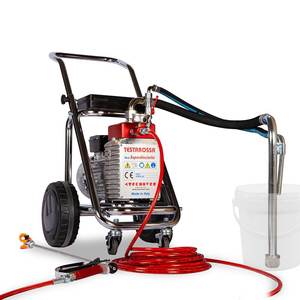 Pistola de Pintura Profesional sin Aire TECNOVER Testarossa Superdiecimila para Pinturas Interiores y Exteriores, Fabricada en Italia - Product Image 1